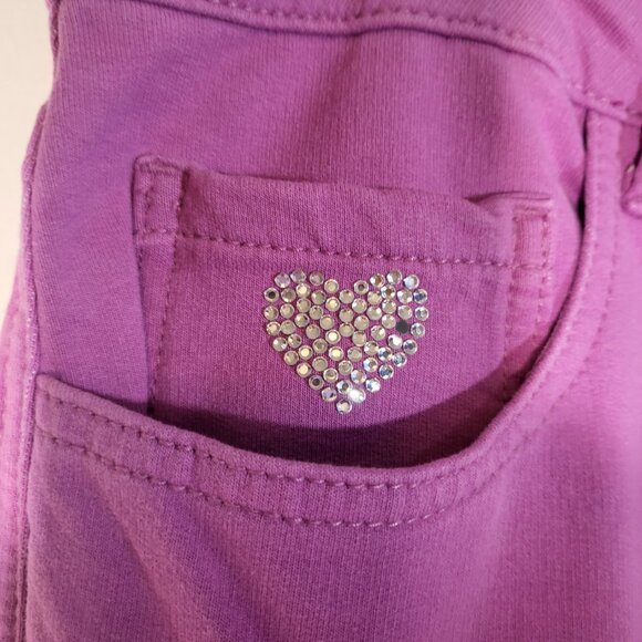 Dream Jeannes by Quacker Factory Women's Stretch Jeans Size 14 Magenta - Picture 3 of 12